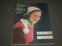 1948 JANUARY TRUE STORY MAGAZINE - GREAT COVER BY GEORGE HURRELL - SP 8101