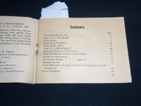 1946 FEBRUARY GOING BACK TO CIVILIAN LIFE PAMPHLET - WAR AND NAVY DEPT - J 8825