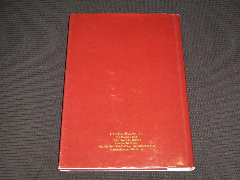 2004 JEAN-LUC BARONI EXHIBITION HARDCOVER BOOK -DRAWINGS & OIL SKETCHES - R 711X