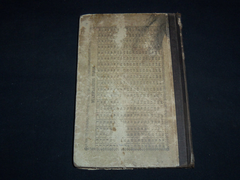 1866 THE AMERICAN INTELLECTUAL ARITHMETIC VOLUME BY JOHN STODDARD - KD 4814L