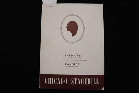 1946 CANDIDA PROGRAM - MARLON BRANDO-KATHARINE CORNELL-CEDRIC HARDWICKE - K 3036