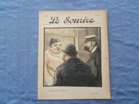 1901 NOV 2 LE SOURIRE MAGAZINE - ILLUSTRATED COMEDY - FRENCH TEXT - SP 4864S