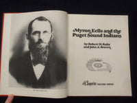 1976 MYRON EELLS AND THE PUGET SOUND INDIANS HARDCOVER BOOK -1ST ED. - KD 8720