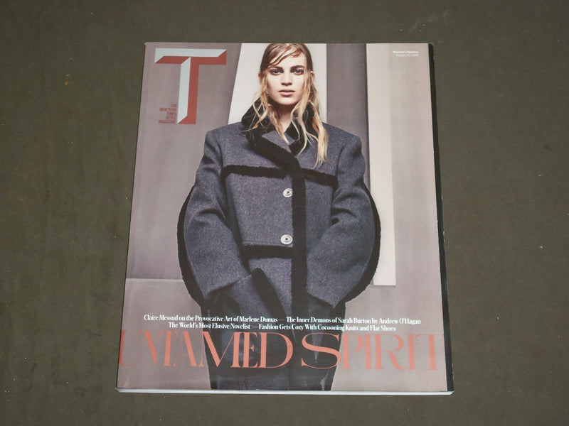 2014 AUGUST 24 THE NEW YORK TIMES STYLE MAGAZINE - VANESSA AXENTE COVER - F 675