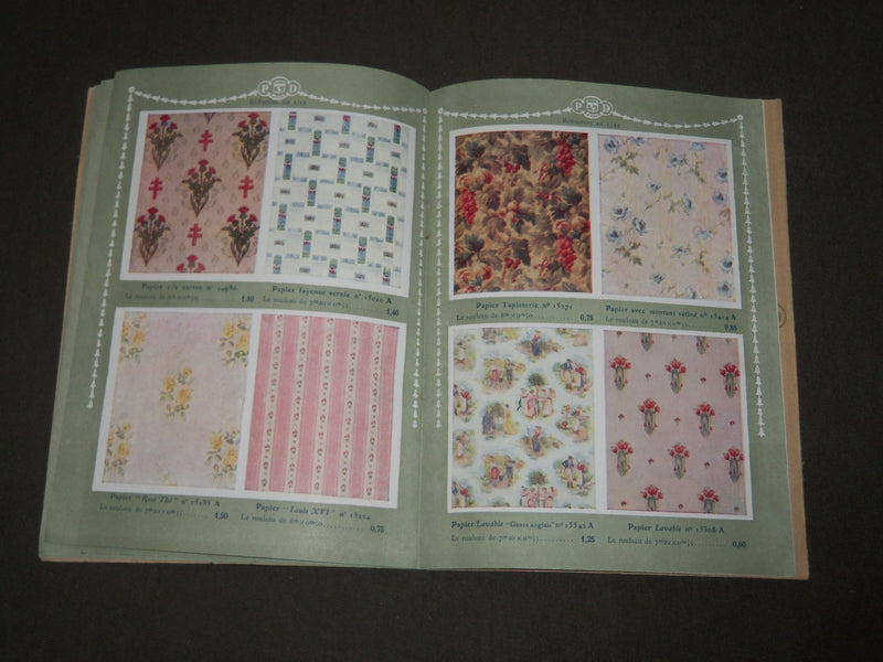 1910-1911 P. DELEPOULLE DECORATION A BON MARCHE FRENCH CATALOGUE - FR 729