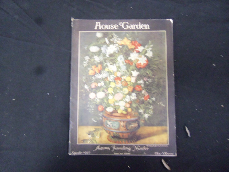 1920 SEPTEMBER HOUSE & GARDEN MAGAZINE - AUTUMN FURNISHING NUMBER - ST 2393