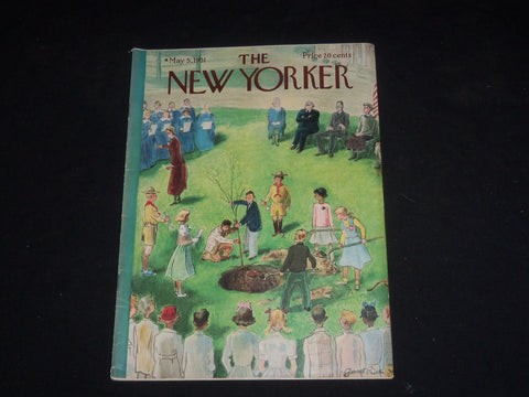 1951 MAY 5 THE NEW YORKER MAGAZINE - ILLUSTRATED COVER - NY 413