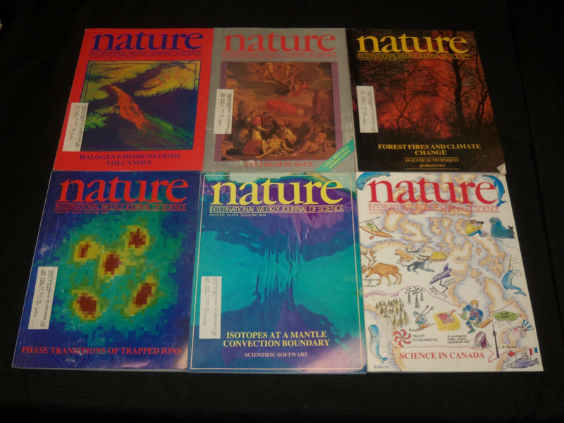 1988 NATURE MAGAZINE LOT OF 34 ISSUES - NICE COVERS & PHOTOS - O 3028H