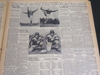 1937 SEPT 19 NEW YORK TIMES SPORTS -BOXING CARNIVAL AT THE POLO GROUNDS- NT 7006