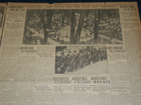 1910 JUNE 25 THE BOSTON HERALD - HARVARD CLASS DAY CROWDS DRENCHED - BH 344