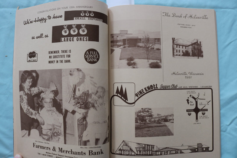 1976 HISTORY OF COUNTRYSIDE HOME- JEFFERSON, WISCONSIN- SOFTCOVER BOOK - K 3256