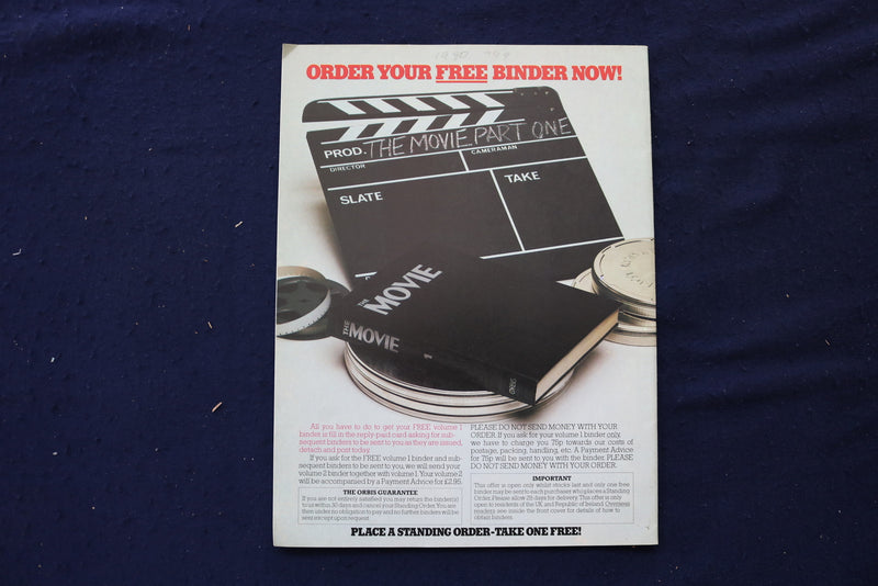 1980 THE MOVIE MAGAZINE - LENI RIEFENSTAHL FILMING THIRD REICH COVER - E 18627