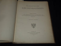 1893 ROMANISCHE KIRCHENMALEREIEN BY WILHELM PASTERN GERMAN VOLUME - Z 223