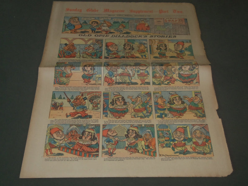 1907 SEPTEMBER 8 SUNDAY BOSTON GLOBE SUPPLEMENT PART 2 - COLOR COMICS - NP 2801