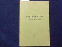 1967 THE COUNTED SOFTCOVER BOOK BY ROBERT VAS DIAS - INSCRIBED - K 179