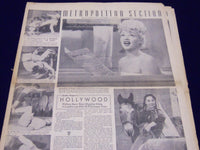 1939-1945 PHILADELPHIA RECORD METROPOLITAN NEWSPAPER SECTIONS LOT OF 13 - UP 69
