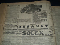 1930 JANUARY-MARCH LE TEMPS FRENCH NEWSPAPER BOUND VOLUME - VB 4