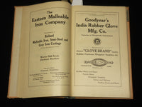 1917 NAUGATUCK DIRECTORY BOOK - CONNECTICUT - NICE ADS - KD 6312