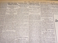 1920 MAY 6 NEW YORK TIMES - CHRISTIAN SCIENCE FATHER CONVICTED - NT 8669