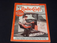 1933 JUNE RADIO-CRAFT MAGAZINE VERY NICE COVERS & ADS - E 358