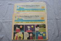 1974-1975 SANTA BARBARA NEWS-PRESS SUNDAY COMICS SECTIONS- LOT OF 14- NP 9309