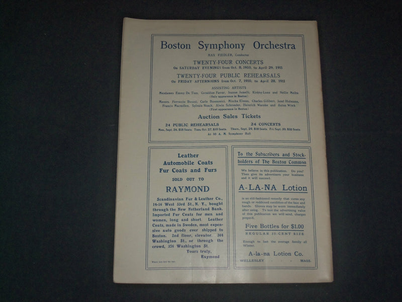 1910 SEPTEMBER 24 THE BOSTON COMMON MAGAZINE - CITY FIGHTS FOR CONGRESS - B 6231