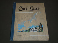 1930'S OUR LAND ONS LAND BY CHARLES PEERS TOBACCO CARDS ALBUM - KD 3388