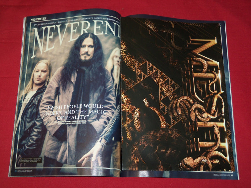 2015 APRIL METAL HAMMER MAGAZINE ISSUE NO. 268 - OF MICE & MEN COVER - RC 384
