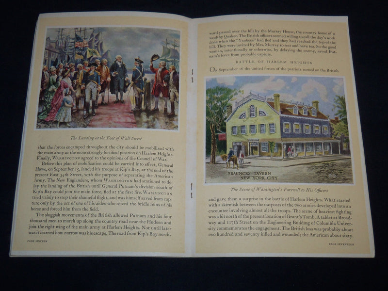 1932 GEORGE WASHINGTON BICENTENNIAL BOOK - CITY OF NEW YORK COMMISSION - J 8508
