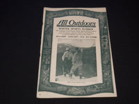 1919 JANUARY ALL OUTDOORS MAGAZINE - WHEN JACK FROST CALLS COVER - B 4128N