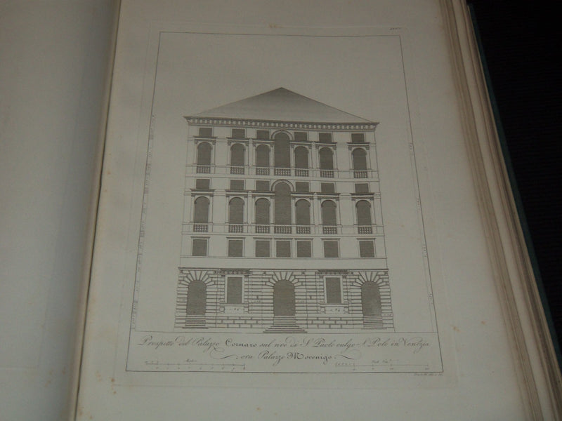 1862 LE FABBRICHE DI MICHELE SANMICHELI VOLUME LOT OF 2 - 150 PLATES - Z 283