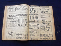1958 JUNE 6 BOSTON RECORD AMERICAN NEWSPAPER -WIFE MURDERED LOVERS' LANE-NP 6278