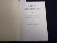 1903 MEN OF MASSACHUSETTS VOLUME - COLLECTION OF PORTRAITS - KD 4502B