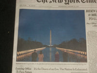 2021 JANUARY 20 NEW YORK TIMES - BIDEN PLAN GIVES 11 MILLION PATH TO CITIZENSHIP