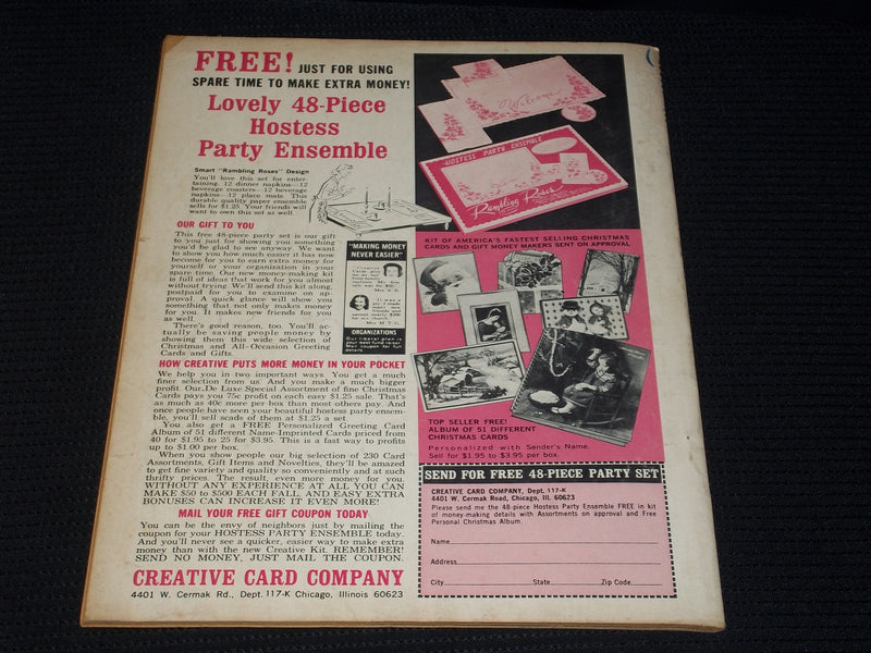 1965 AUGUST MOVIELAND & TV TIME MAGAZINE - ELIZABETH TAYLOR FRONT COVER - E 6364