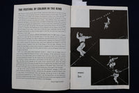 1966 CIRKUS SCHUMANN SOFTCOVER PROGRAM - DUTCH TEXT - K 602