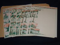 1920'S SCENIC STATIONERY OF WASHINGTON - 14 TOTAL INSIDE - J 8691