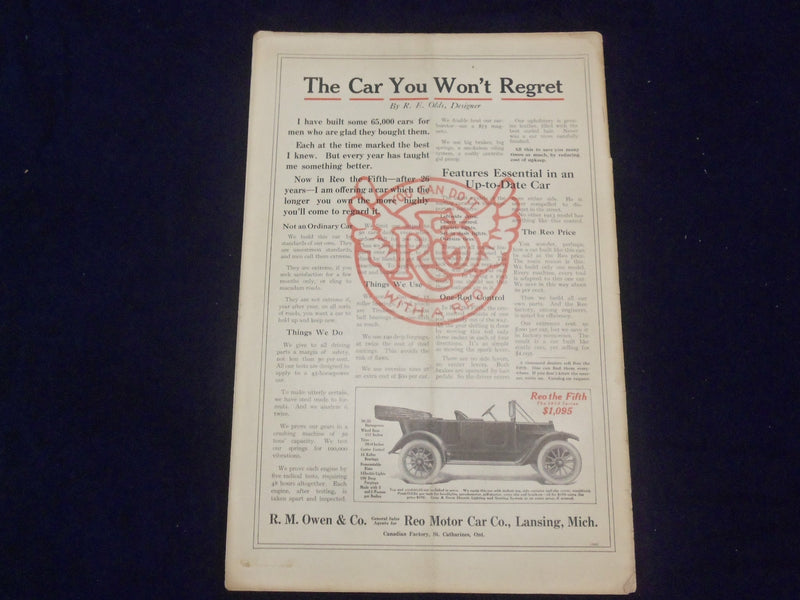 1913 MAY 29 LESLIE'S WEEKLY MAGAZINE - THE IMPERATOR - ST 6085