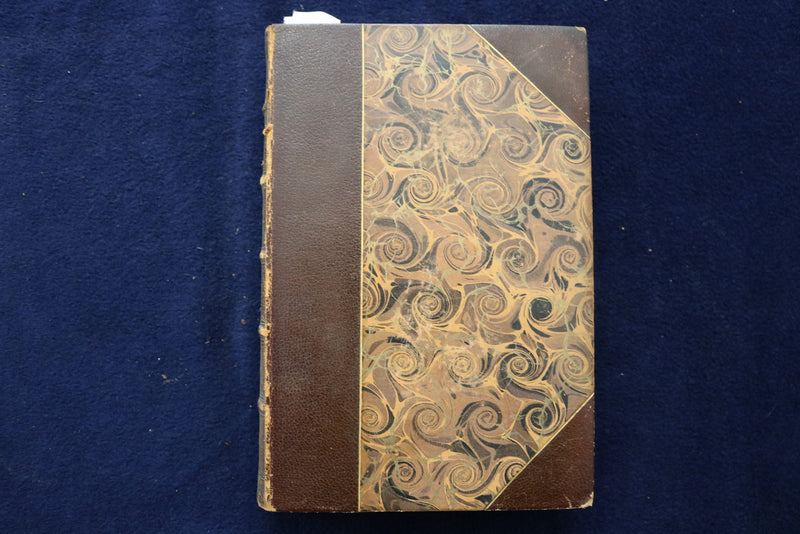 1891 BOSWELL'S LIFE OF JOHNSON HARDCOVER BOOKS - LOT OF 6 VOLUMES - KD 9449