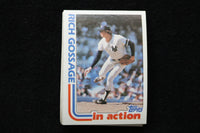 RICH GOSSAGE IN ACTION 1982 TOPPS BASEBALL CARDS - #771- NM-MT -LOT OF 18 - #127