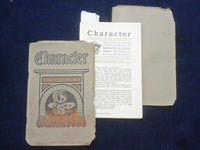 1909 AUGUST-SEPTEMBER CHARACTER ART-IN-INK SOFTCOVER BOOK - J 9649