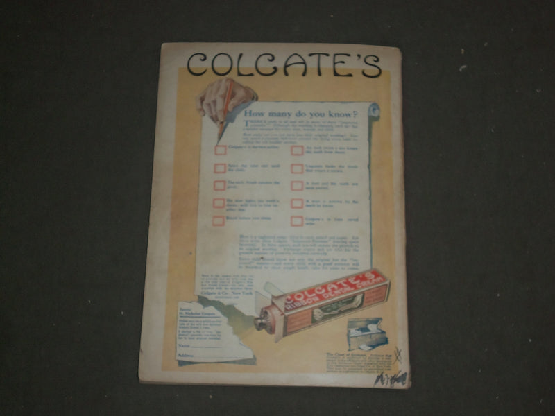 1919 OCTOBER ST. NICHOLAS MAGAZINE - ILLUSTRATIONS, STORIES & ADS - B 4615