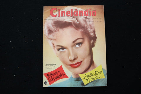 1956 JULY CINELANDIA MAGAZINE - KIM NOVAK COVER - E 24991