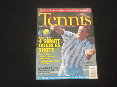 1995 OCTOBER TENNIS MAGAZINE - RICHEY RENEBERG - ST 201V