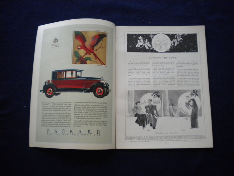 1927 JULY 16 JUDGE MAGAZINE - MOONLIGHT NUMBER - A GOOD SKATE - B 436D