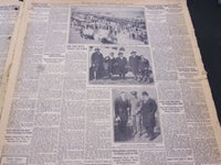 1928 APRIL 14 NEW YORK TIMES - OCEAN FLIERS LAND SAFELY OFF LABRADOR - NT 5350