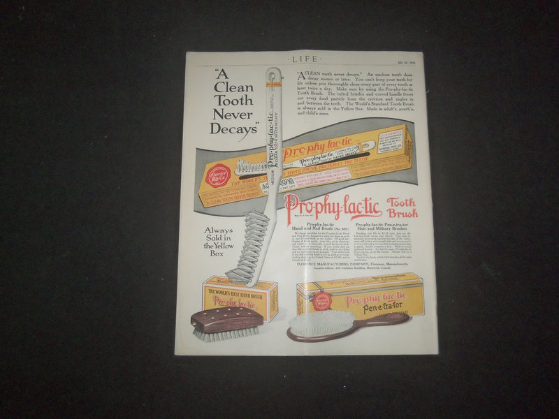 1919 JULY 24 LIFE MAGAZINE - THE VICTOR-