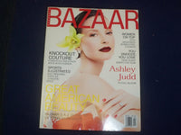 2001 APRIL HARPER'S BAZAAR MAGAZINE - ASHLEY JUDD COVER - B 6755