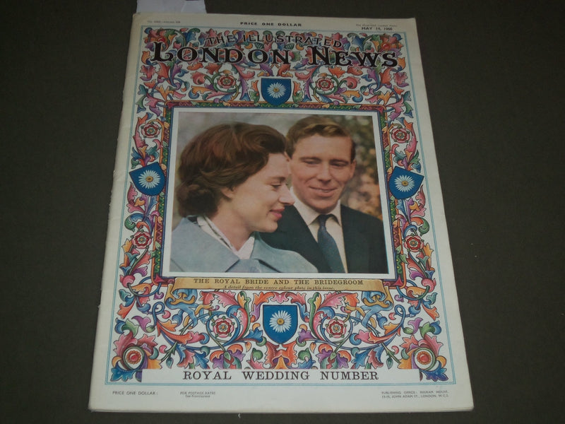 1960 MAY 14 THE ILLUSTRATED LONDON NEWS MAGAZINE - ROYAL WEDDING NUMBER- SP 8306
