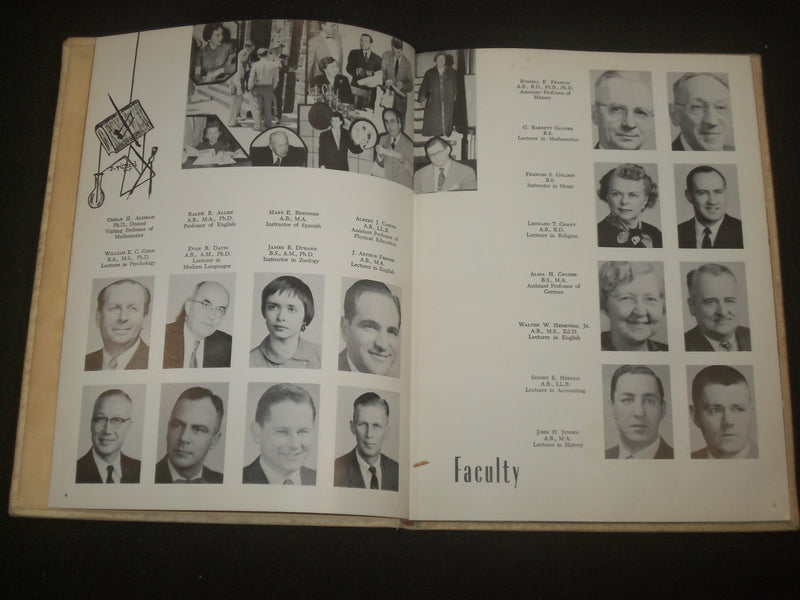 1957 RUTGERS COLLEGE OF SOUTH NEW JERSEY YEARBOOK - CAMDEN, NEW JERSEY - YB 2195